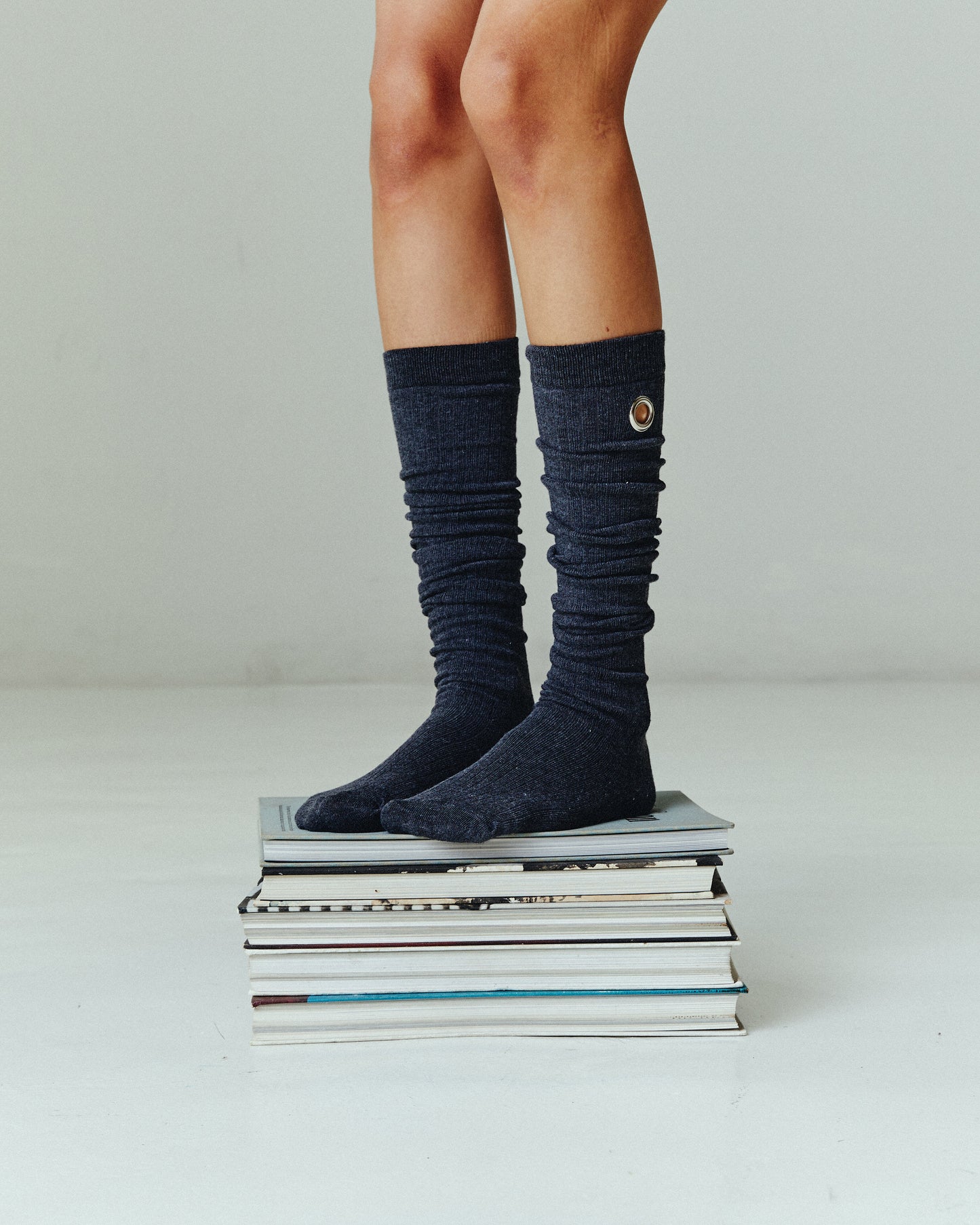 Not for everyone - Eyelet knee-high sock