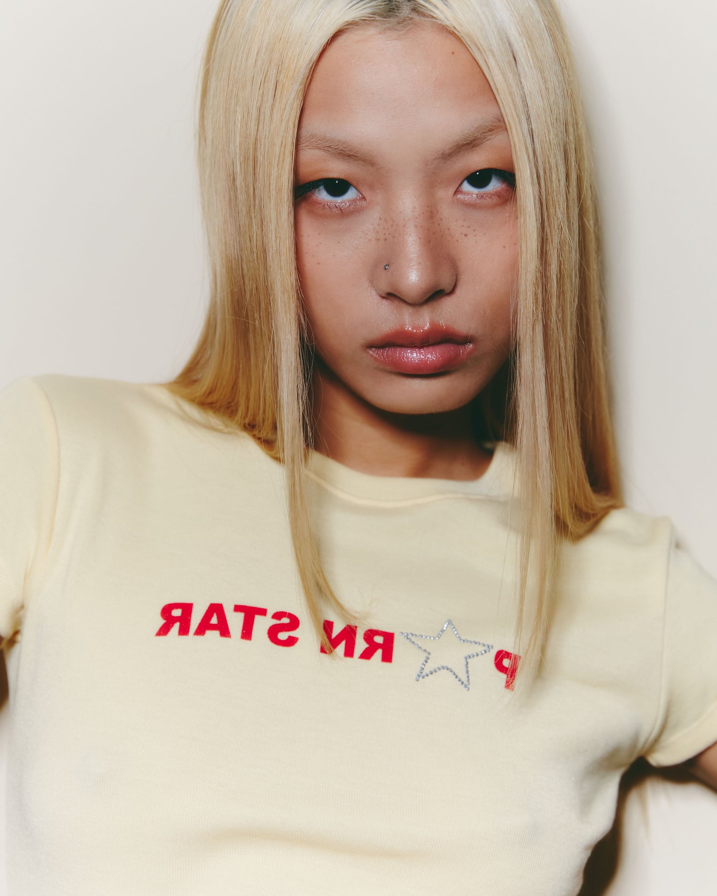 P☆RN STAR baby tee