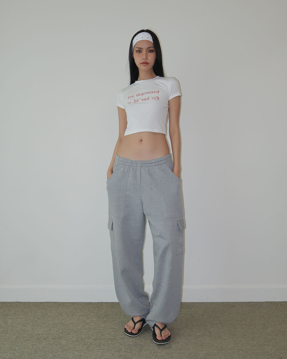 Too depressed to be honest baby tee