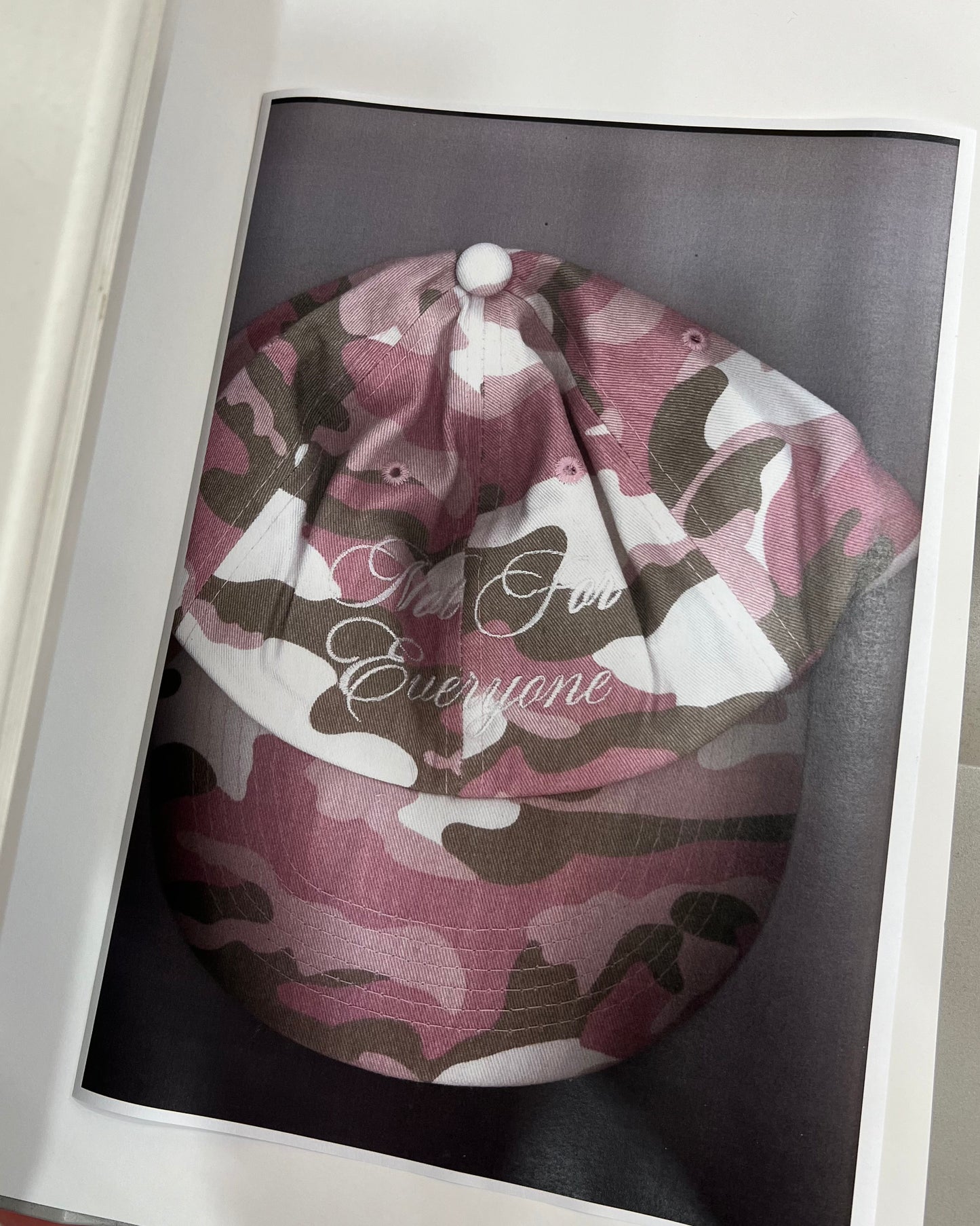Not for everyone camo cap