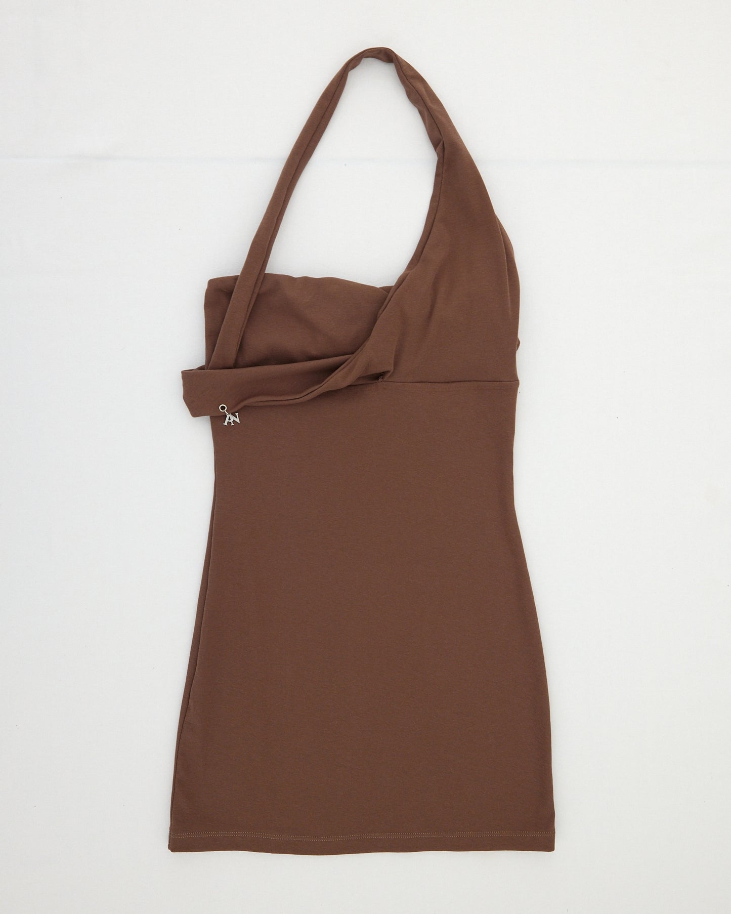 NFE x PICCORO - Halter mini dress