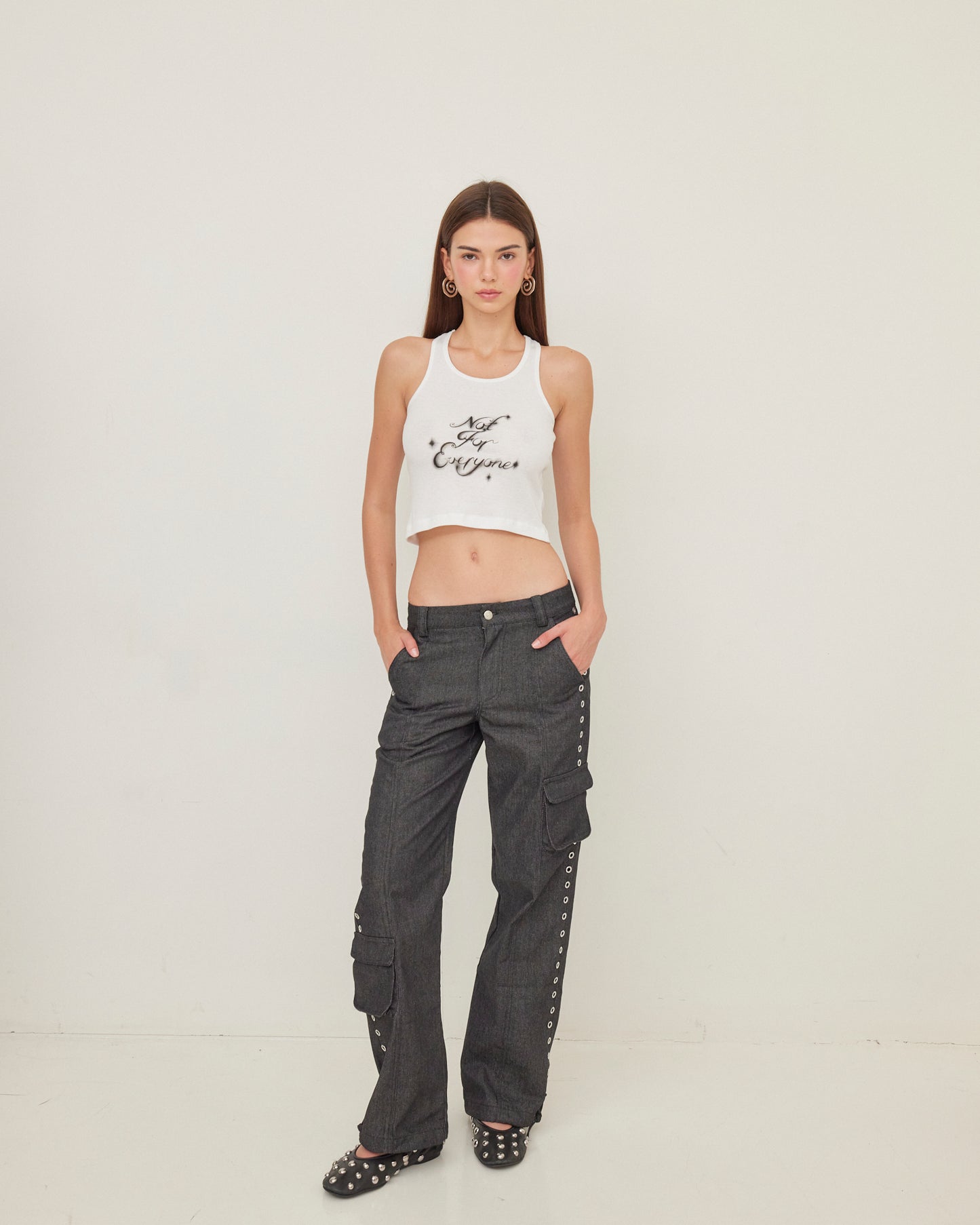 Not for everyone airbrush tank top