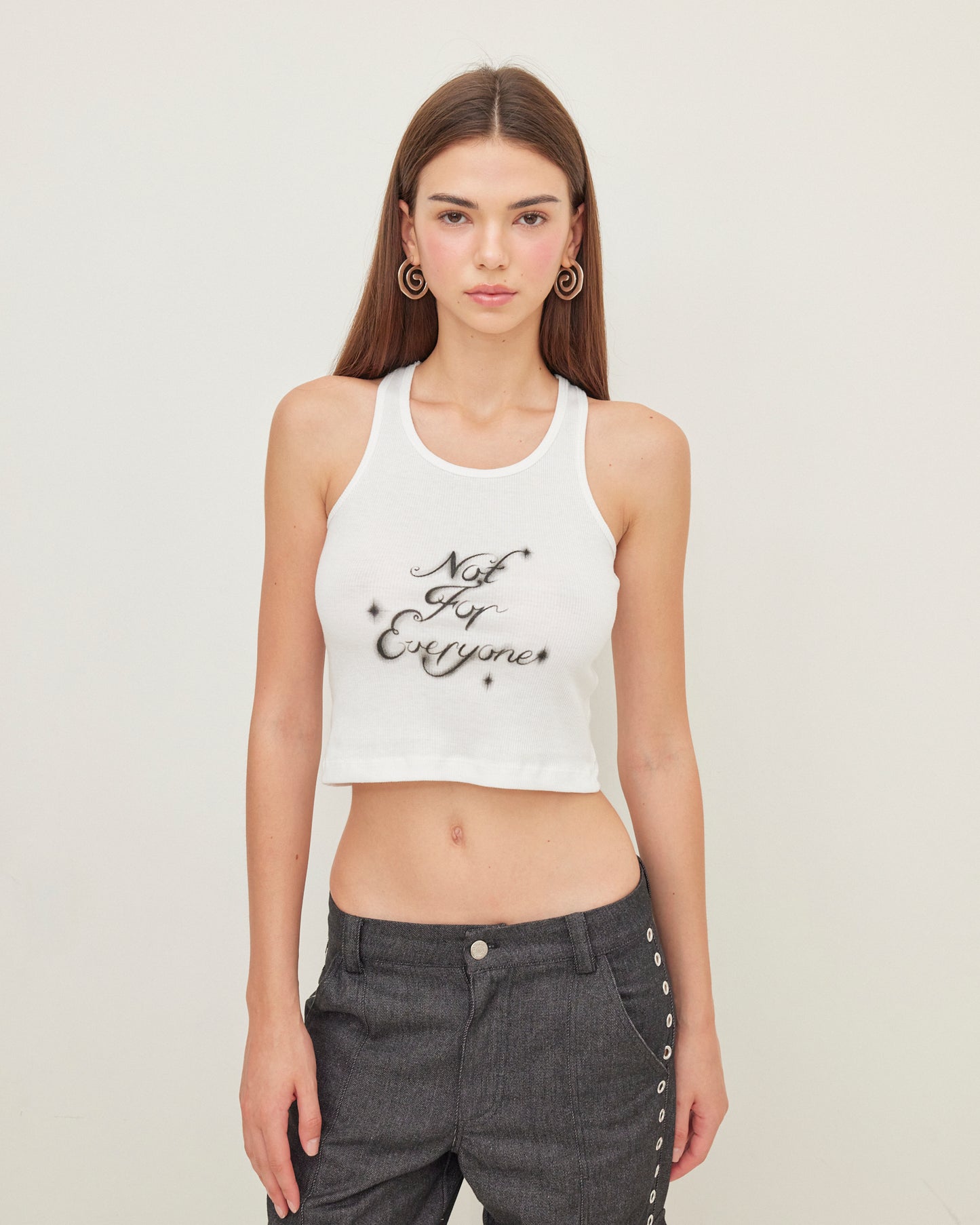 Not for everyone airbrush tank top
