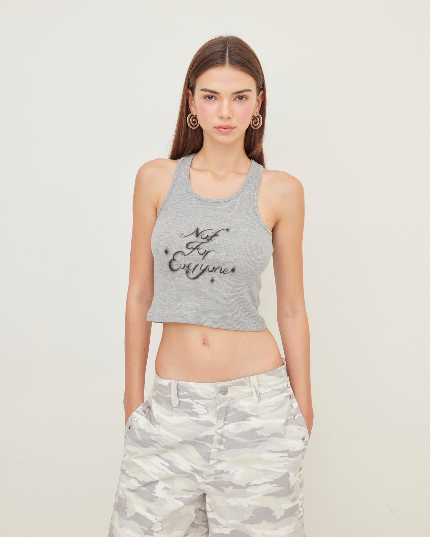 Not for everyone airbrush tank top