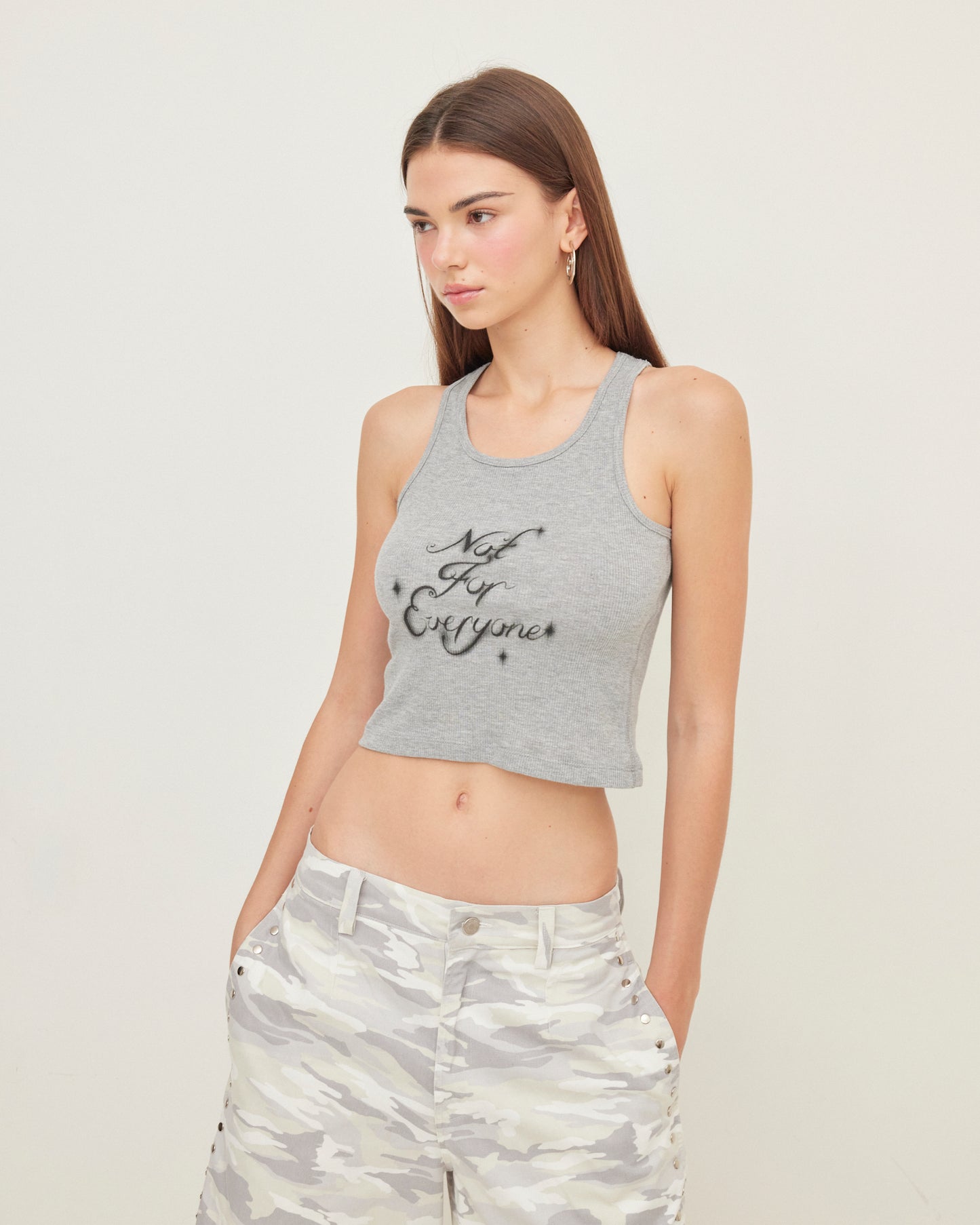 Not for everyone airbrush tank top