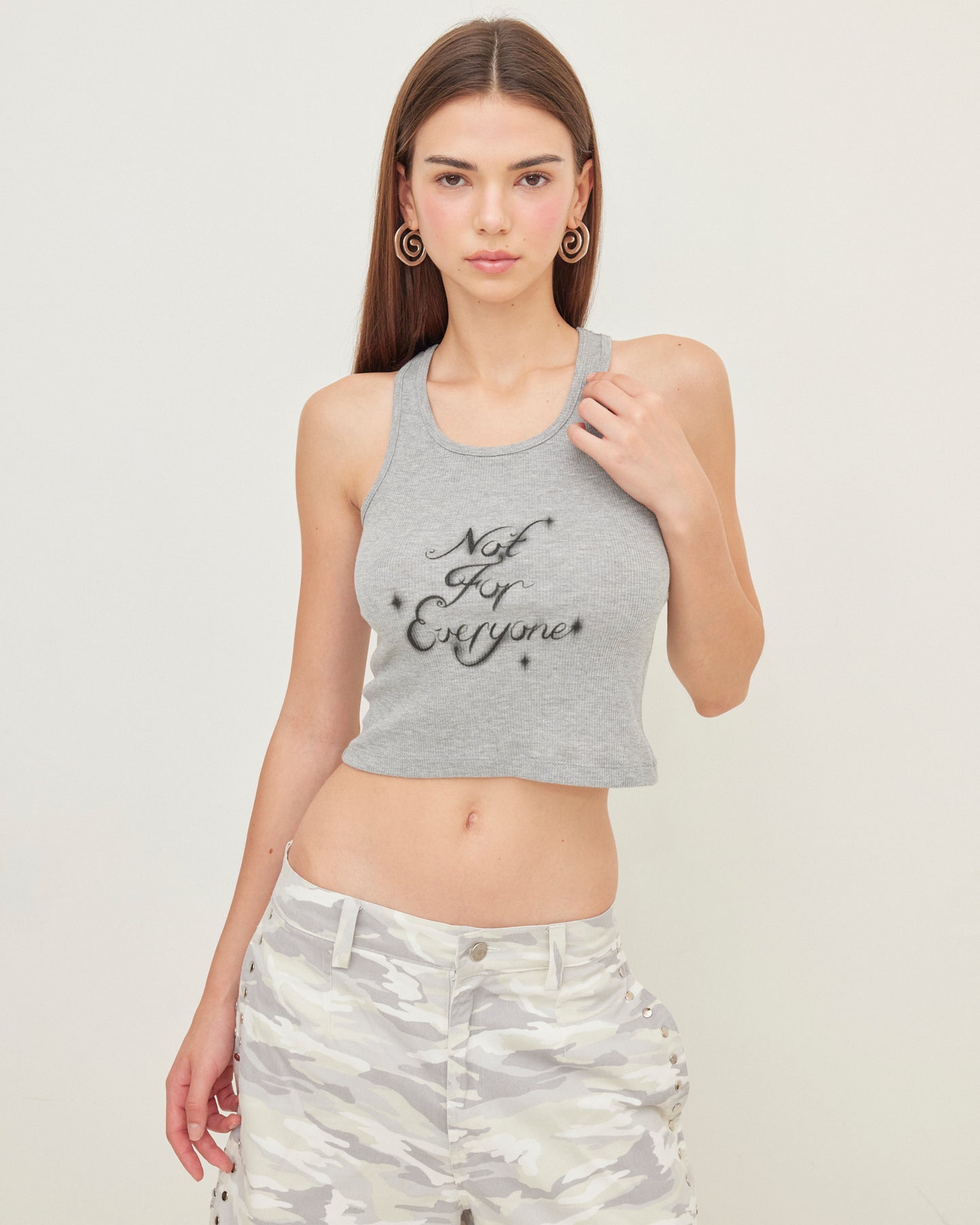 Not for everyone airbrush tank top