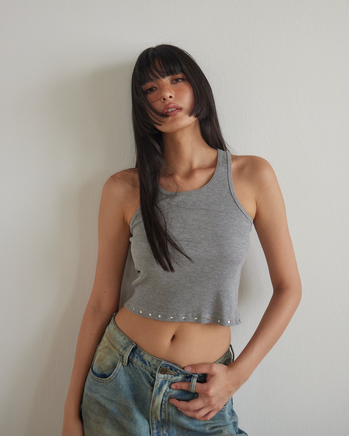 Studded tank top