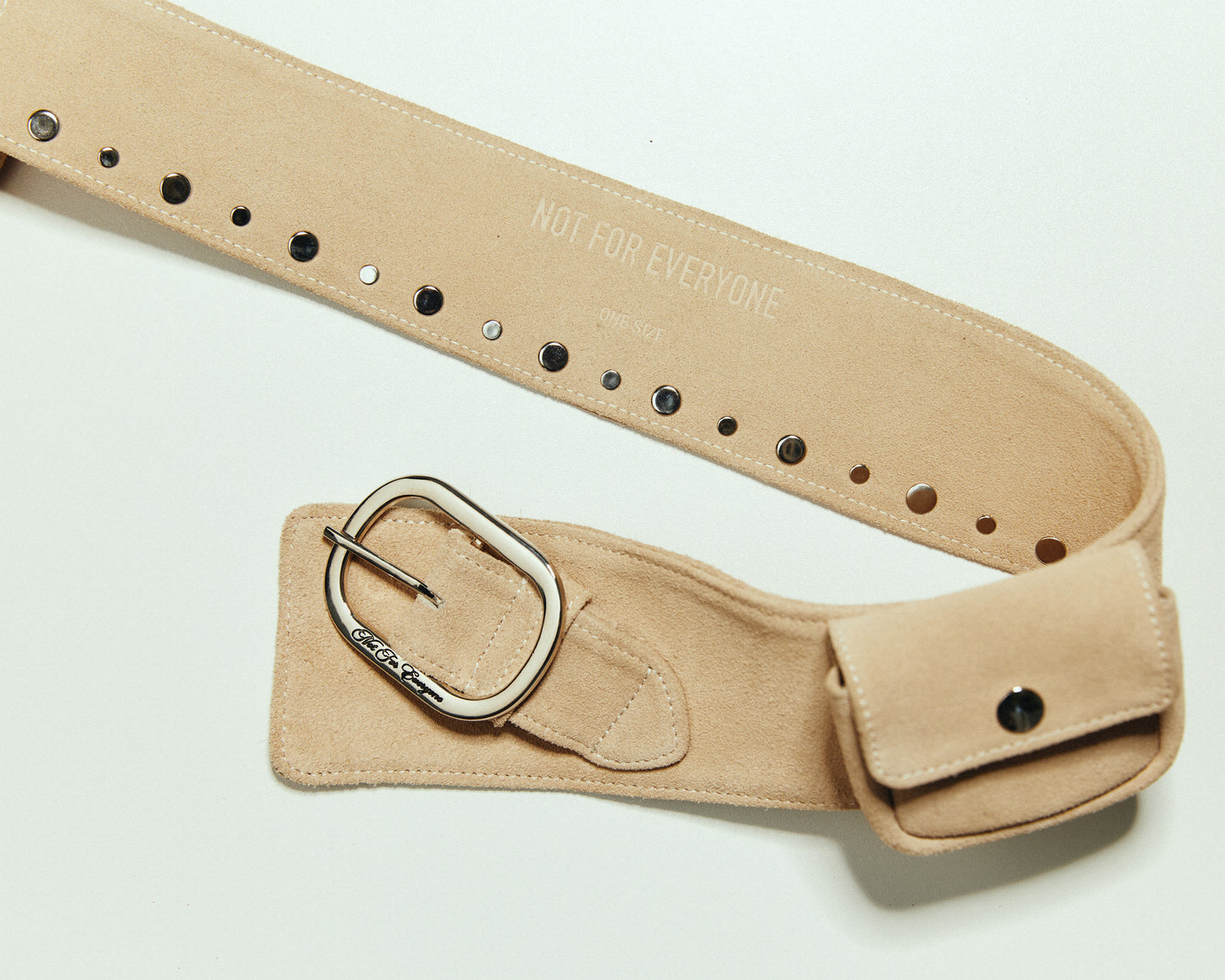 Not for everyone - Yves studded belt