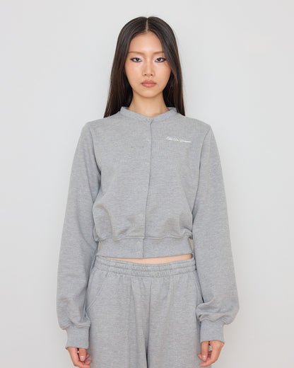 Not for everyone - crewneck cardigan