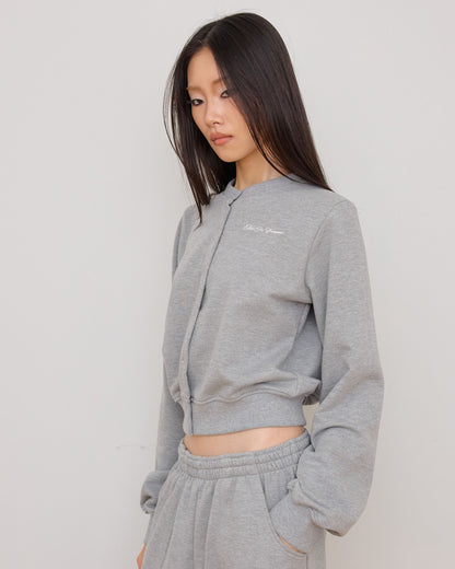 Not for everyone - crewneck cardigan