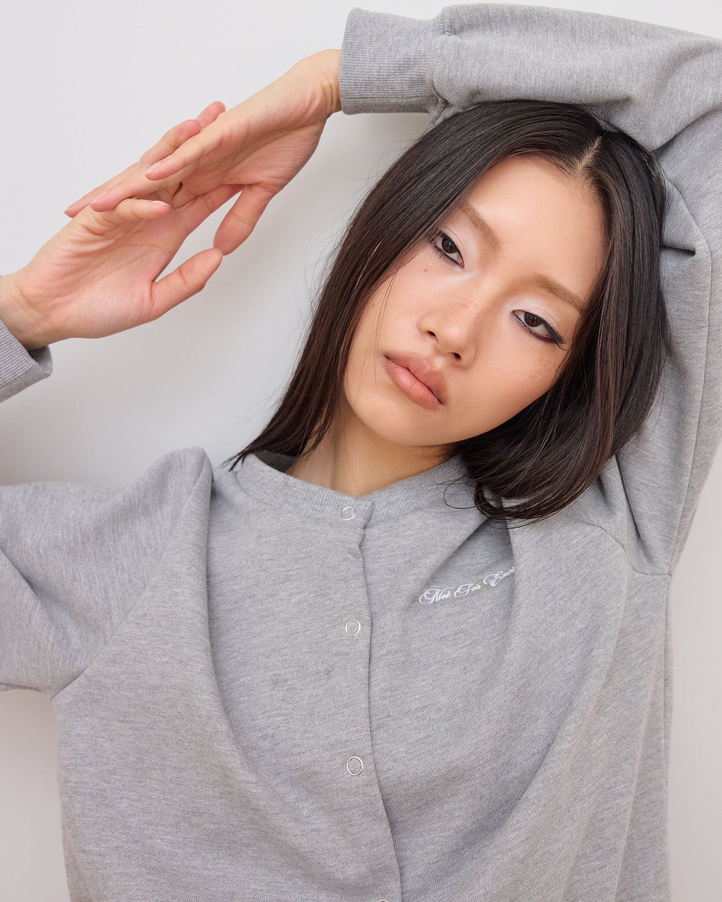 Not for everyone - crewneck cardigan