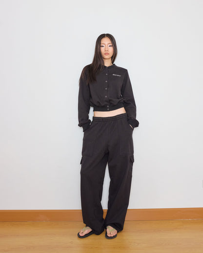 Not for everyone - crewneck cardigan