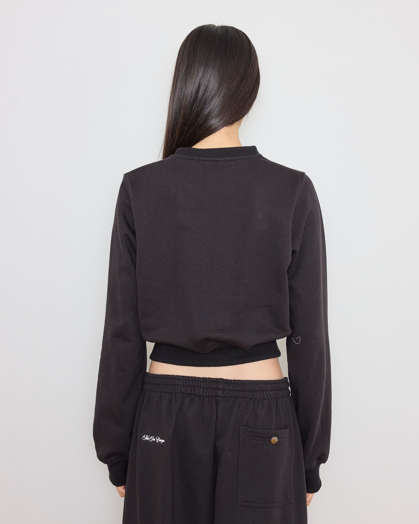 Not for everyone - crewneck cardigan