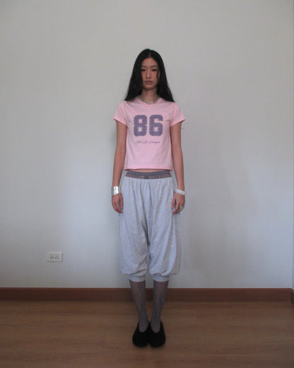 Not for everyone - 86 studded baby tee