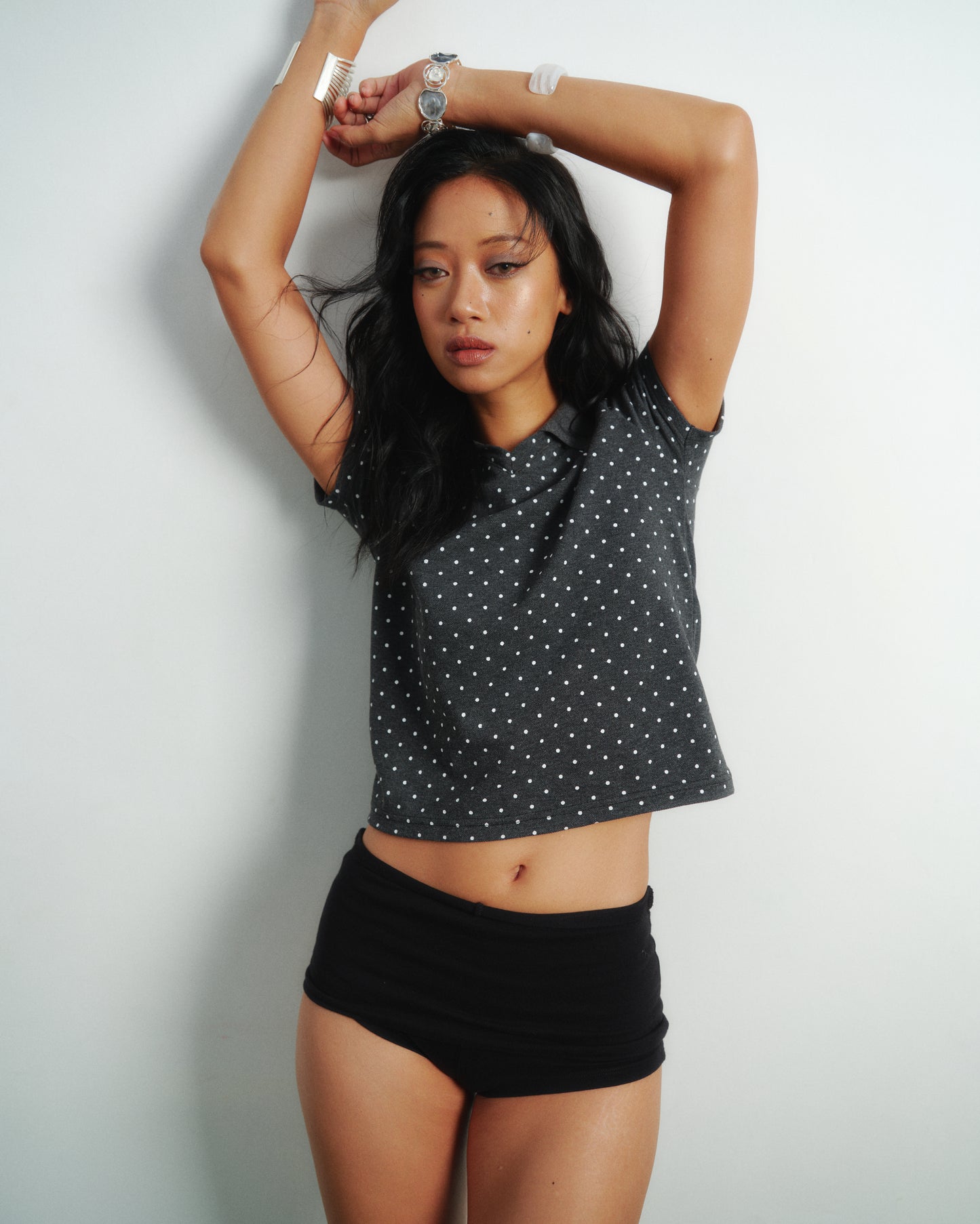 Not for everyone - Polka dots mini polo