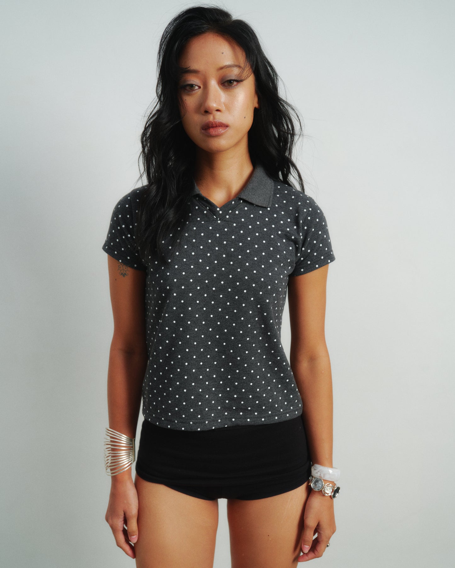 Not for everyone - Polka dots mini polo