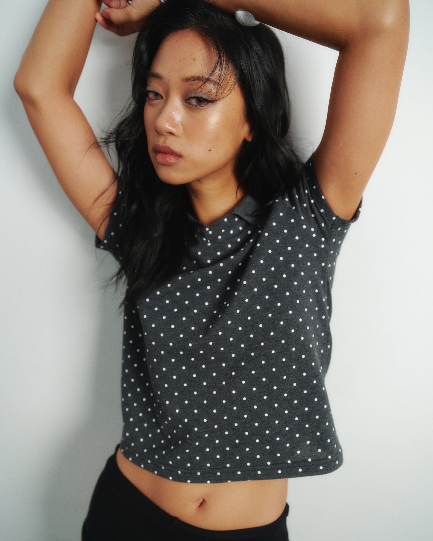 Not for everyone - Polka dots mini polo