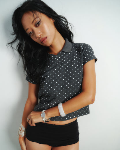 Not for everyone - Polka dots mini polo