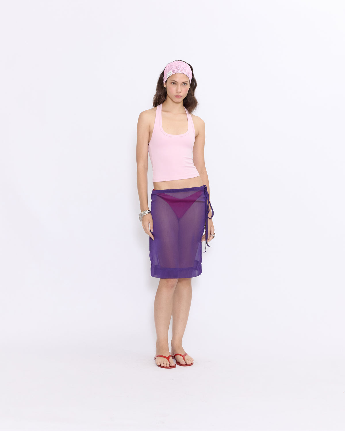Not for everyone - Mona deep racer tank top