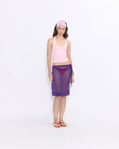 Not for everyone - Mona deep racer tank top