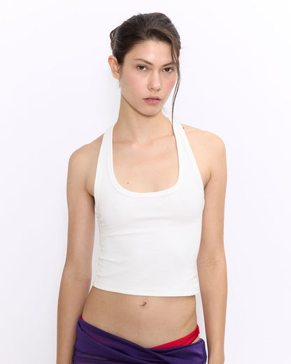 Not for everyone - Mona deep racer tank top