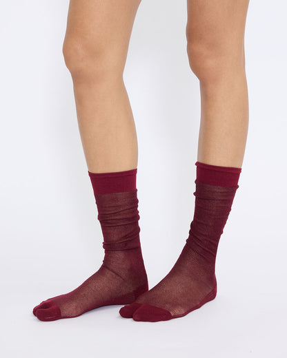 Not for everyone -Tabi sheer socks